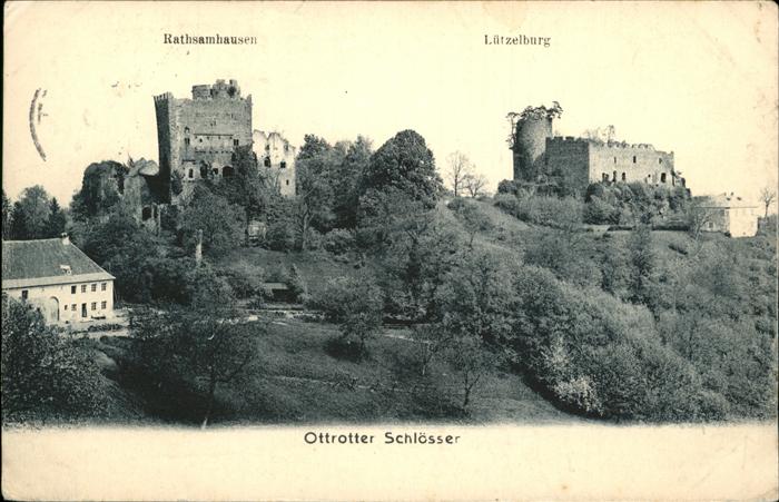 Ottrott Schlösser Rathsamhausen Lützelburg