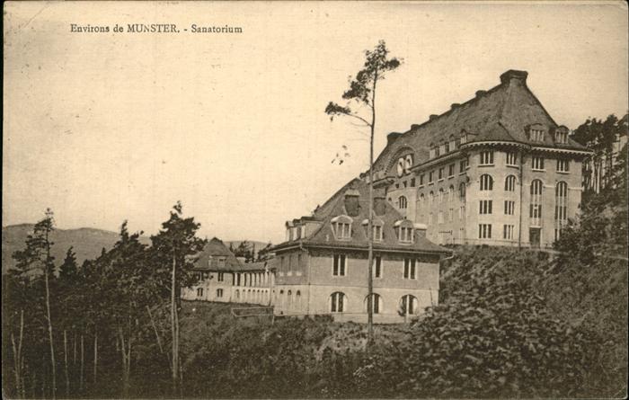 Munster Haut Rhin Elsass Sanatorium