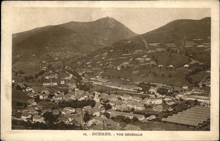 Bussang Vosges Vue generale