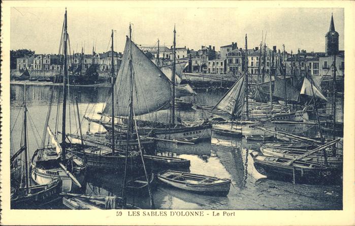 Olonne-sur-Mer Port bateaux