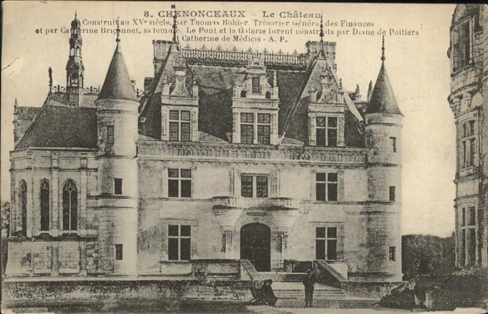 Chenonceaux Indre et Loire Le Chateau