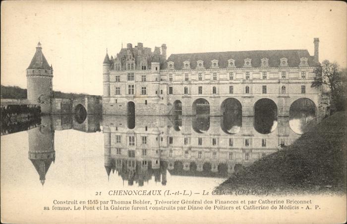 Chenonceaux Indre et Loire Le Chateau