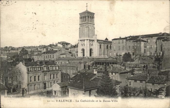 Valence 26 Cathedrale et la Basse-Ville
