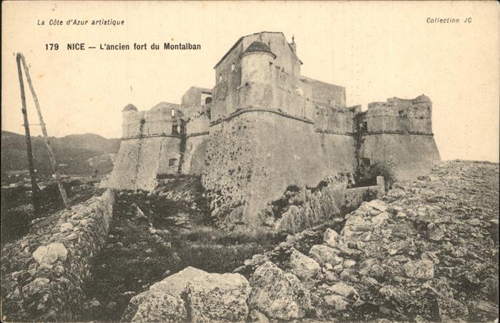 Nice Alpes Maritimes L'ancien fort du Montalban