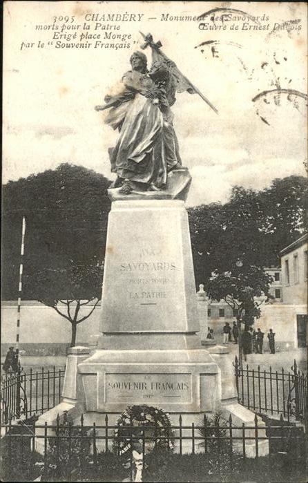 Chambery Savoie Monument des Savoyards