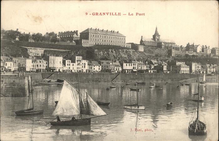 Granville Manche Le Port bateau