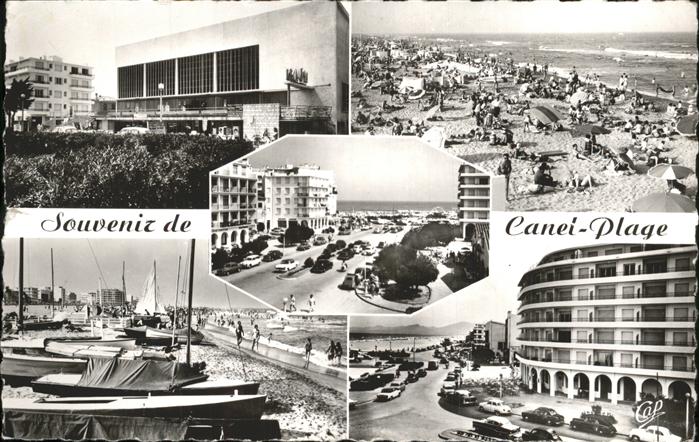 Canet-en-Roussillon Casino plage bateau