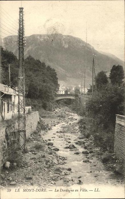 Mont-Dore La Dordogne en Ville