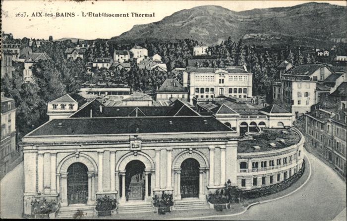 Aix-les-Bains Etablissement Thermal