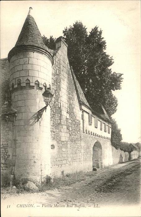 Chinon Indre et Loire Vieille maison Rue Buffon
