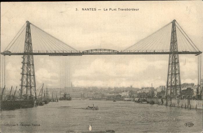 Nantes Loire Atlantique Le Pont Transbordeur