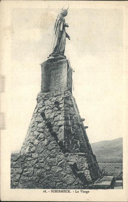 Schirmeck La Vierge monument statue