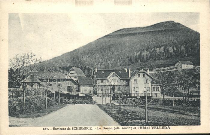 Schirmeck Le Denon et l_Hotel Velleda
