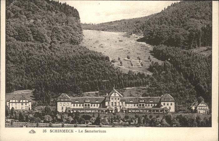 Schirmeck Le Sanatorium