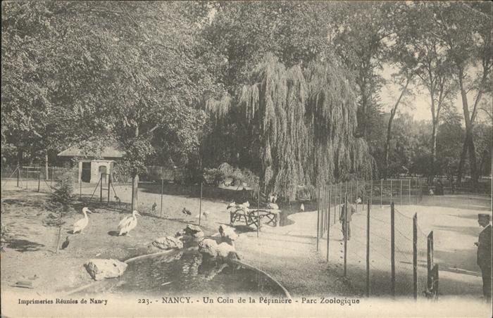 Nancy Lothringen Un coin de la Pepiniere Parc Zoologique