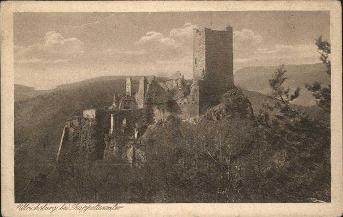 Rappoltsweiler Haut Rhin Elsass Ulrichsburg