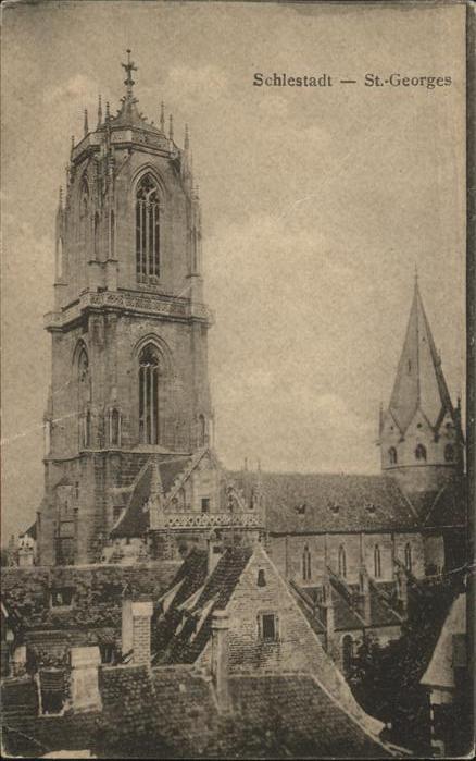 Schlestadt Saint Georges eglise