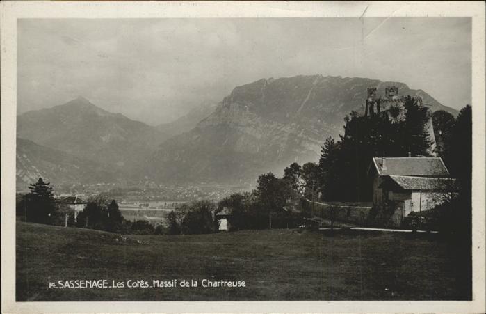 Sassenage Les Cotes Massif de la Chartreuse chate