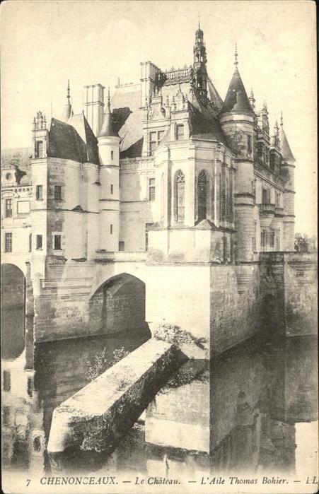 Chenonceaux Indre et Loire Chateau L'Aile Thomas Bohier