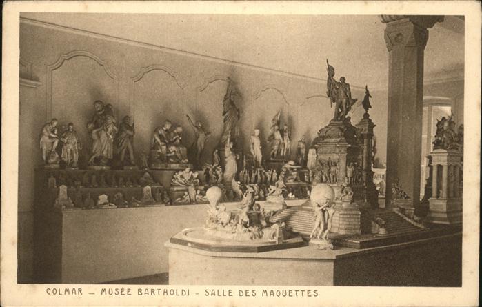 Colmar Haut Rhin Elsass Musee Bartholdi Salle des Maquettes scu