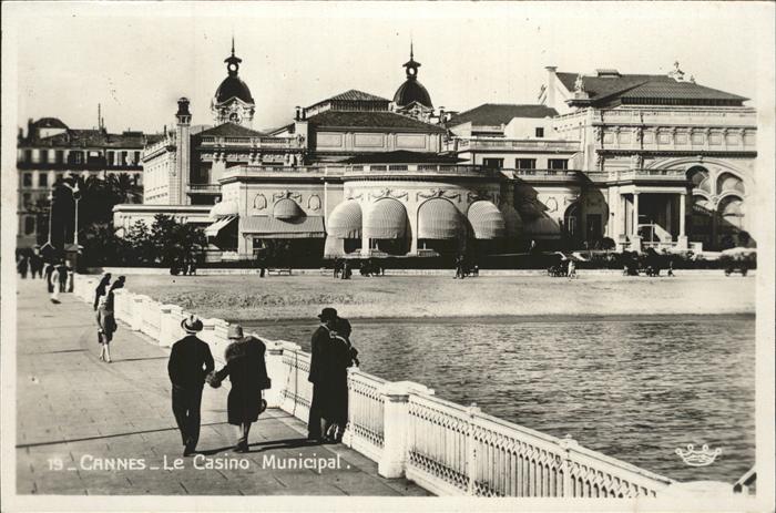 Cannes Alpes-Maritimes Le Casino Municipal