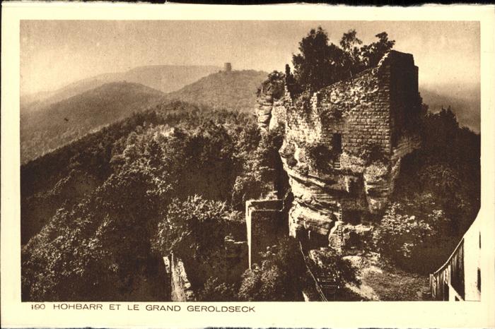 Hohbarr Chateau Le Grand Geroldseck Ruine