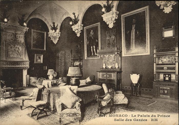 Monaco Le Palais du Prince Salle des Gardes