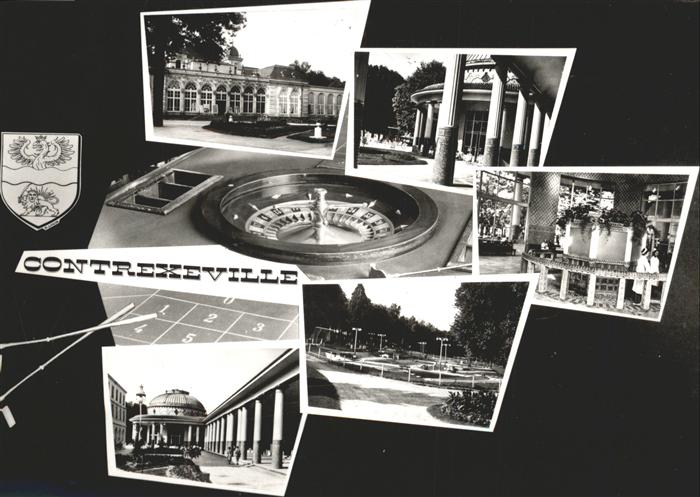 Contrexeville Vosges Casino Roulette Minigolf Wappen