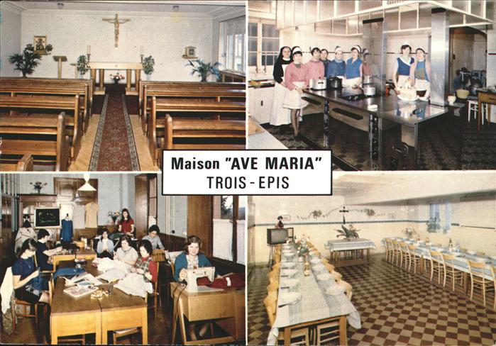 Trois Epis Haut Rhin Elsass Maison Ave Maria