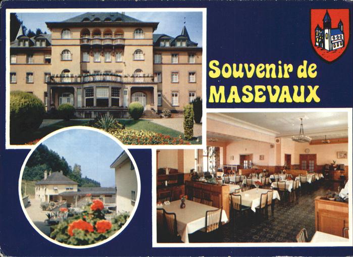 Masevaux Haut Rhin Alsace Maison de repos Erholungsheim Wappen