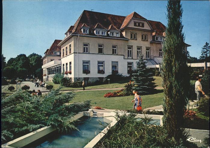 Morsbronn-les-Bains Etablissement Thermal Kurheim Wassertre