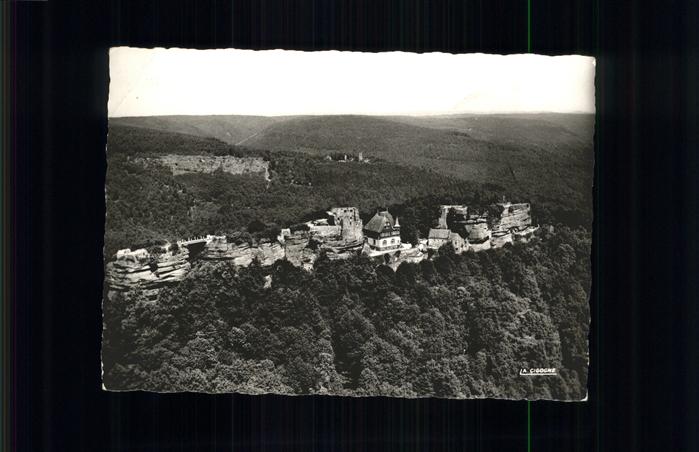 Barr Bas-Rhin Haut Barr et le Griffon vue aerienne