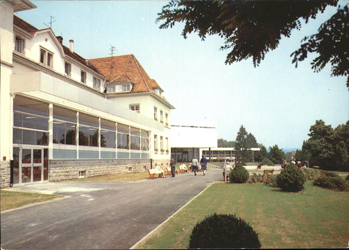 Morsbronn-les-Bains Etablissement de cure thermal Kurheim