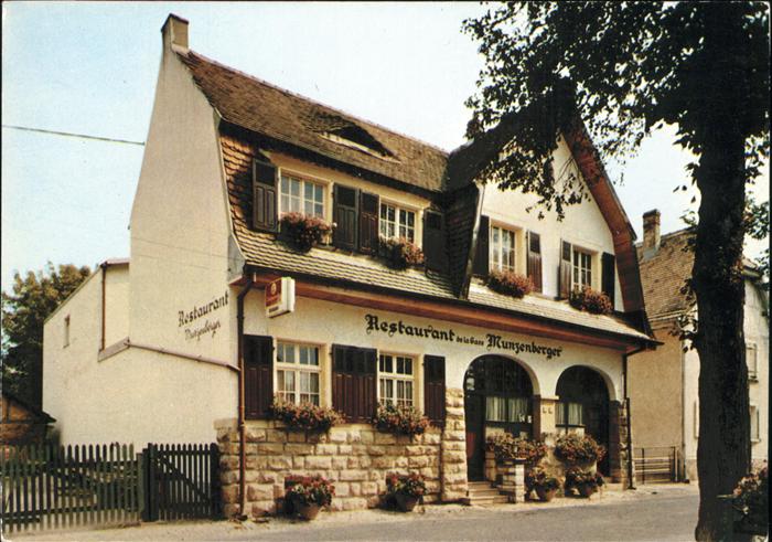 Hirtzbach Restaurant Munzenberger