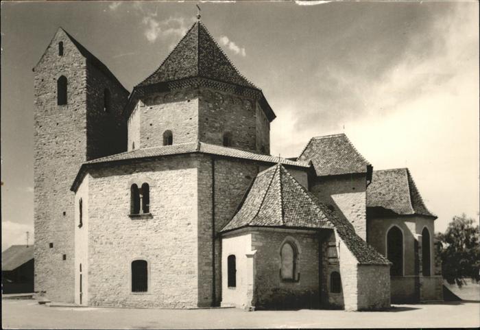 Ottmarsheim Haut-Rhin Eglise Octogonale du XIe siecle