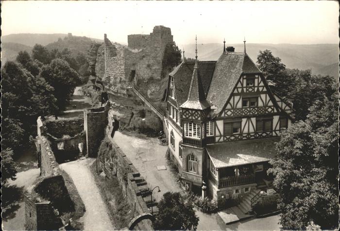 Barr Bas-Rhin Chateau du Haut-Barr ruines et restaura