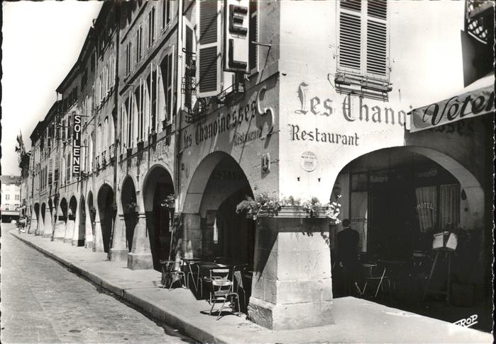 Remiremont Vosges Les Arcades Restaurant