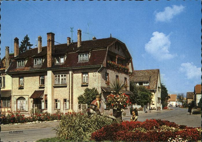 Diebolsheim La Balancoire fleurie Ermitage Sainte M