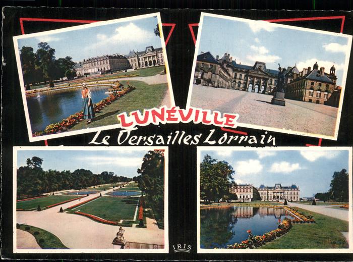 Luneville Chateau Versailles Lorrain parc