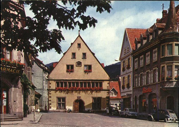 Munster Haut Rhin Elsass Hotel de Ville Rathaus