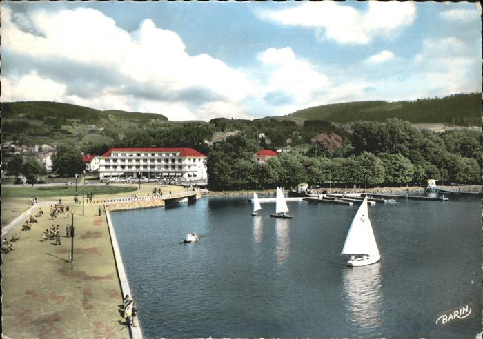 Gerardmer Vosges Les bords du Lac Hotel Beau Rivage voil