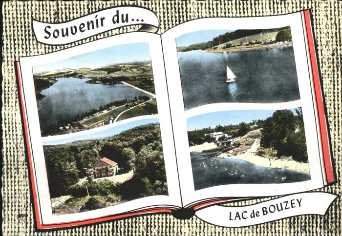 Epinal Vosges Lac de Bouzey voilier baignade Stausee