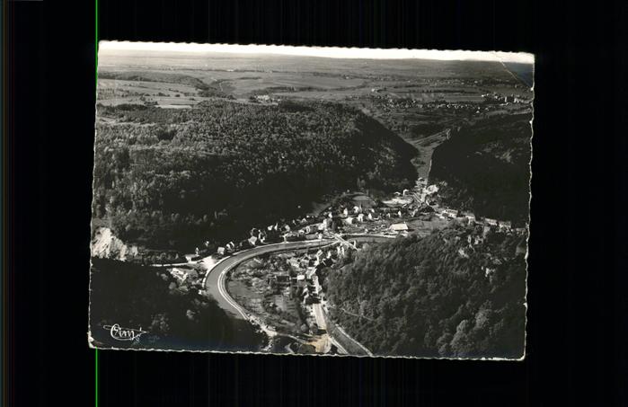 Lutzelbourg Vallee de la Zorn vue aerienne