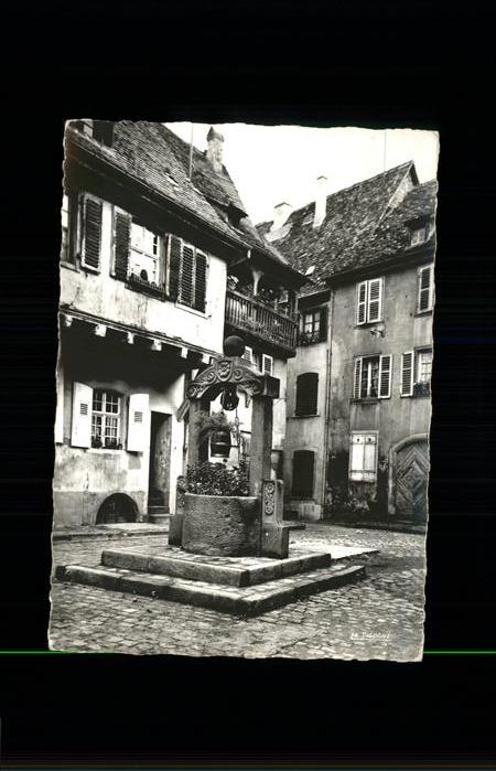 Selestat Bas Rhin Elsass Veux puits