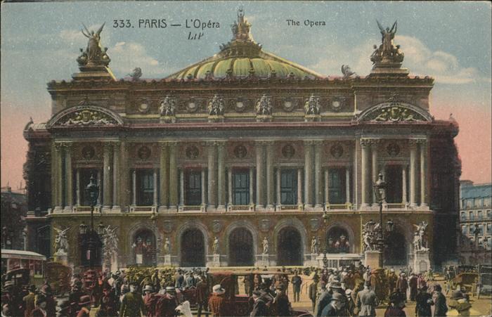 Opergebaeude Paris