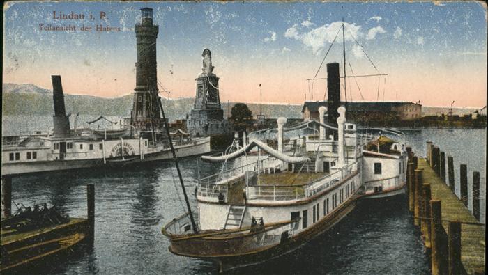 Dampfer Seitenrad Lindau Hafen