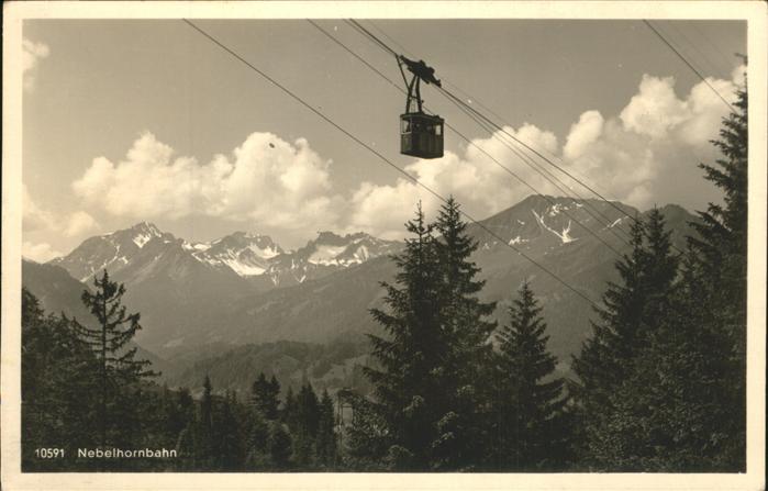 Schwebebahn Nebelhornbahn Oberstdorf