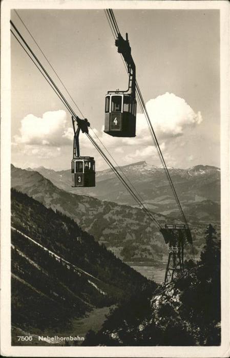 Schwebebahn Nebelhornbahn