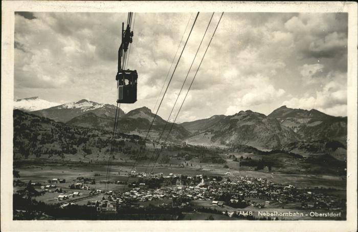 Schwebebahn Nebelhornbahn Oberstdorf