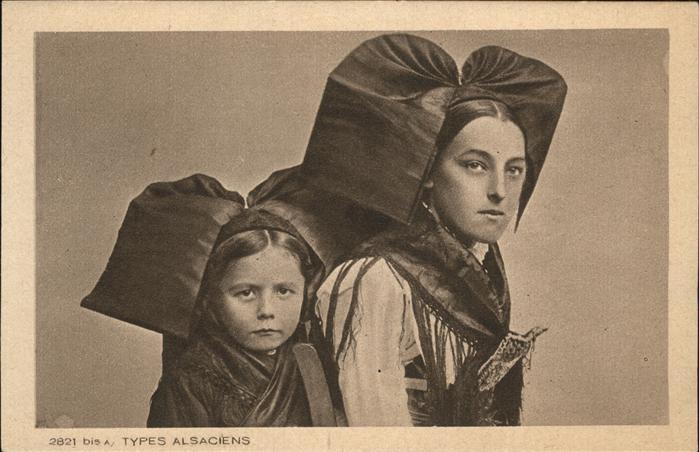 Trachten Types Alsaciens